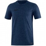 JAKO Sport/Leisure Tshirt Premium Basics (Polyester-Stretch-Jersey) dark blue mottled Men