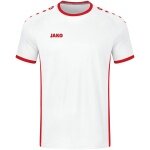 JAKO Sport T-shirt Jersey Primera Short Sleeve (simple design, Polyester Interlock) white/red Children