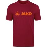 JAKO Leisure T-shirt Promo (Organic Cotton) Burgundy Men