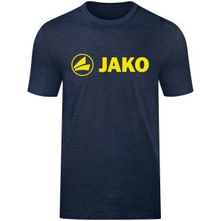 JAKO Leisure T-shirt Promo (Organic Cotton) Blue Melange Men