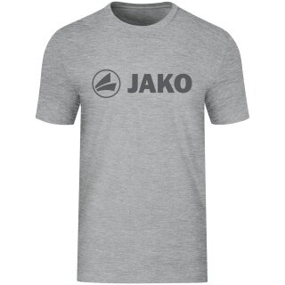 JAKO Leisure T-shirt Promo (Organic Cotton) Light Grey Melange Men