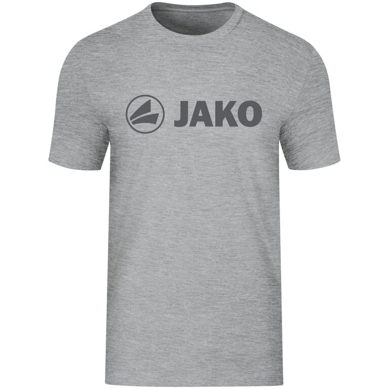 JAKO Leisure T-shirt Promo (Organic Cotton) Light Grey Melange Men