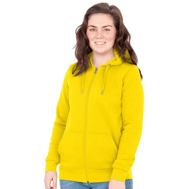 JAKO Hooded Jacket Organic (Organic Cotton) Yellow Women