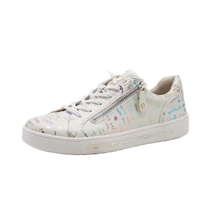 Jana Sneakers 23660-42 white/multicoloured ladies