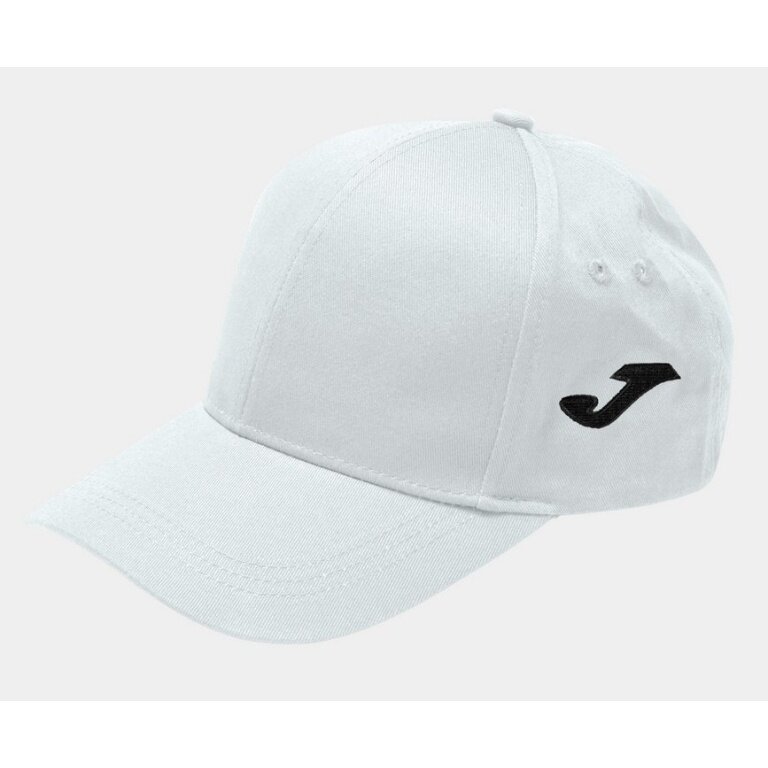 Joma Baseball Cap Gorra Classic (100% Cotton) White Men