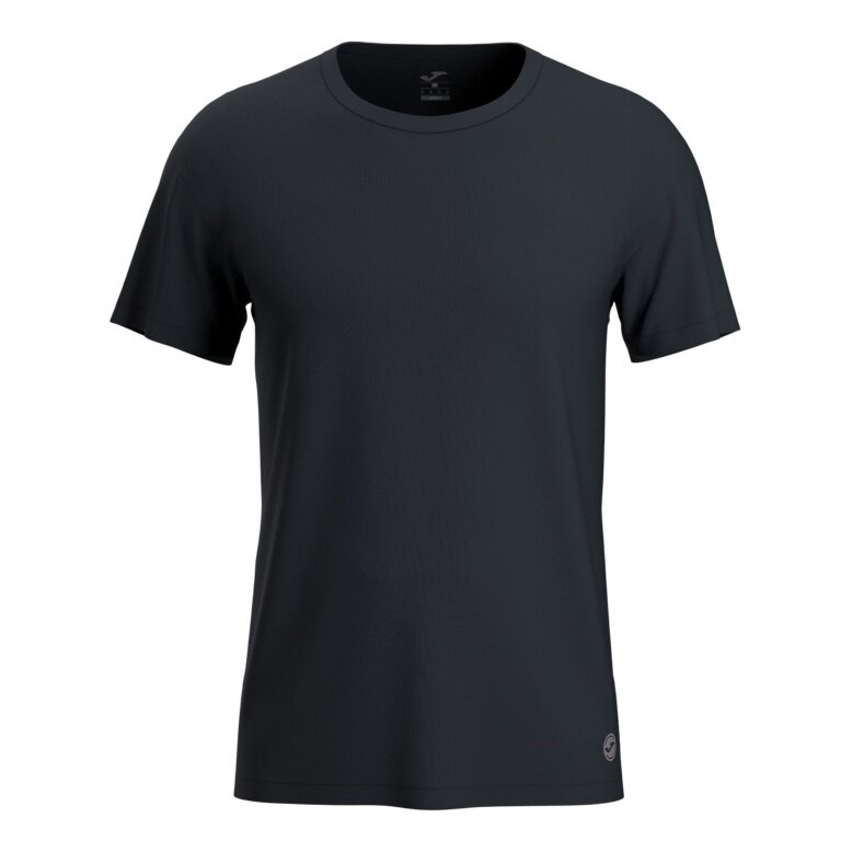 Joma Fitness Short Sleeve Gym T-shirt (optimal freedom of movement) black men's