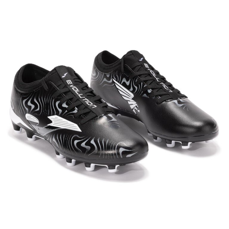 Joma Football Boots Evolution 2501 FG (for firm ground, natural grass) black/white men's