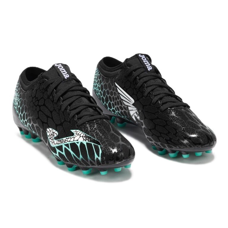 Joma football boots Gol 2501 AG (for artificial grass) black/turquoise men's