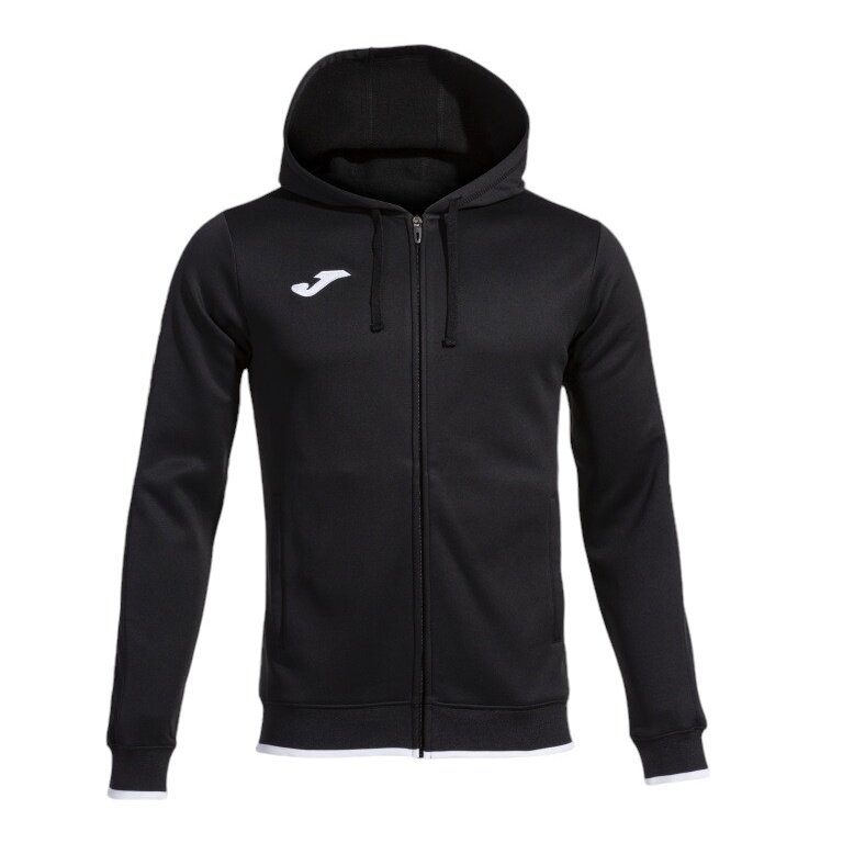 Joma Hooded Jacket Olimpiada Full-Zip (Fleece Lining) black Men's