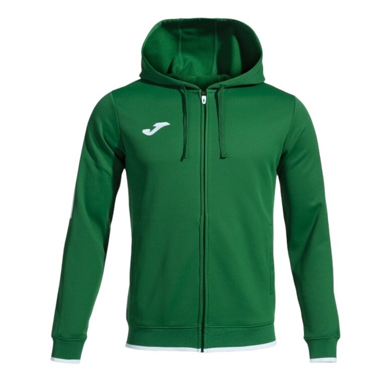 Joma Hooded Jacket Olimpiada Full-Zip (Fleece Lining) green Men's