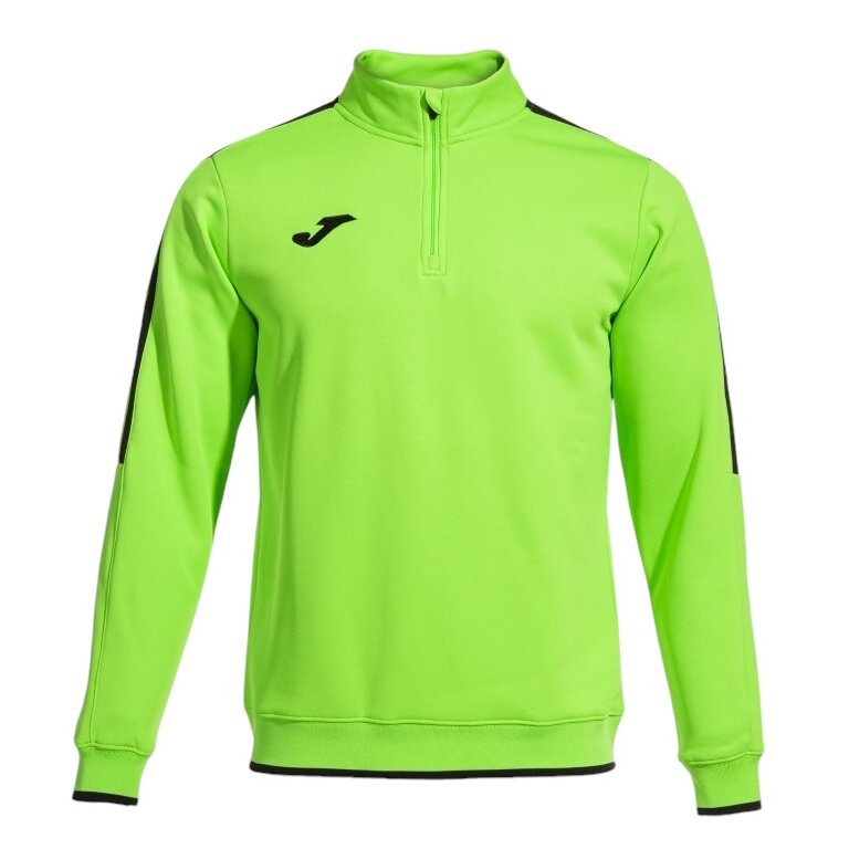 Joma Pullover Olimpiada Sweatshirt (Half-Zip, 100% Polyester) neon green Men's