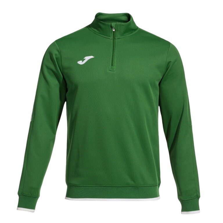Joma Pullover Olimpiada Sweatshirt (Half-Zip, 100% Polyester) green Men's