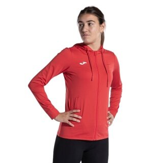 Joma Sport Hooded Jacket Sculpture II Red Ladies