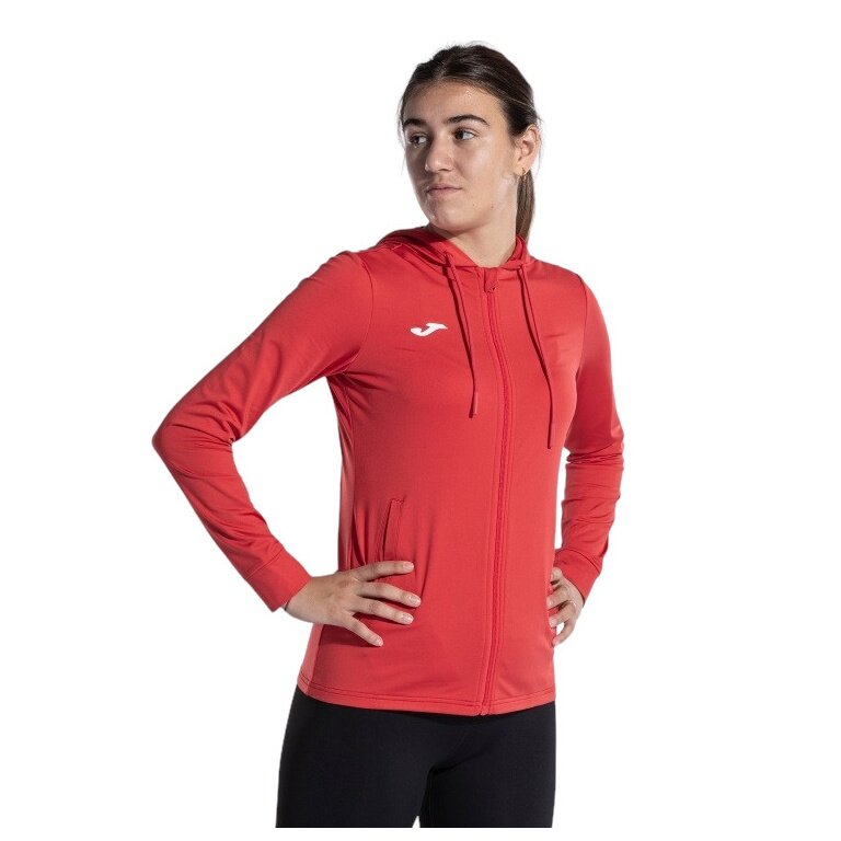 Joma Sport Hooded Jacket Sculpture II Red Ladies