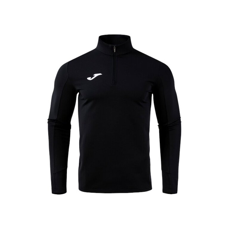 Joma Running Long Sleeve Shirt Combi Pro (Sweatshirt, Half-Zip) black Men's