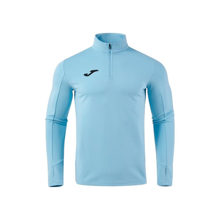 Joma Running Long Sleeve Shirt Combi Pro (Sweatshirt, Half-Zip) Sky Blue Men's