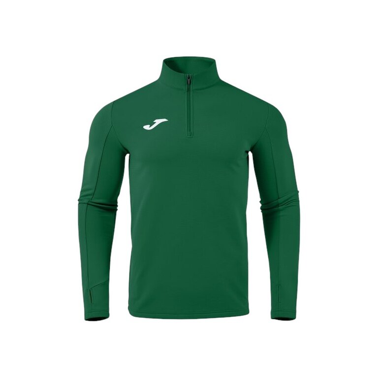 Joma Running Long Sleeve Shirt Combi Pro (Sweatshirt, Half-Zip) green Men's