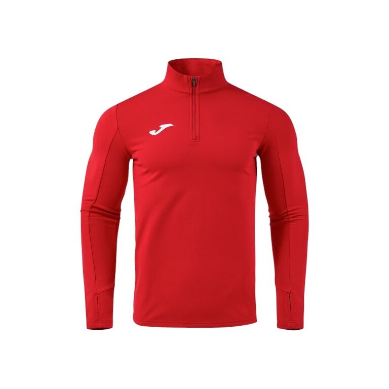 Joma Running Long Sleeve Shirt Combi Pro (Sweatshirt, Half-Zip) red Men