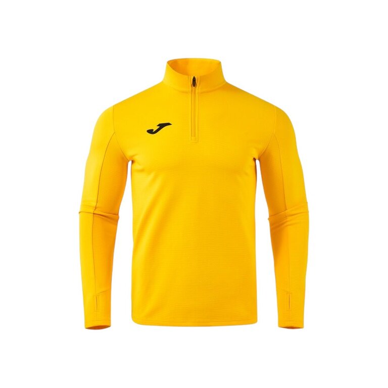 Joma Running Long Sleeve Shirt Combi Pro (Sweatshirt, Half-Zip) yellow Men's