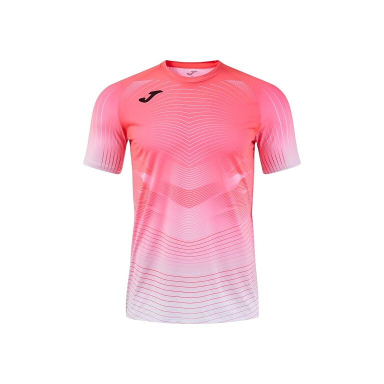 Joma Elite XII Running Shirt (Micro-Mesh Technology, breathable) pink men's