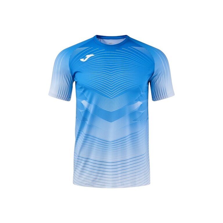 Joma Elite XII Running Shirt (Micro-Mesh Technology, breathable) blue men's