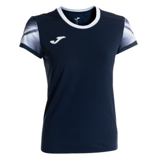 Joma Elite XI Running Shirt (quick-drying, breathable) navy blue/white Ladies