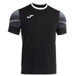 Joma Elite XI Running Shirt (quick-drying, breathable) black/anthracite grey Men's