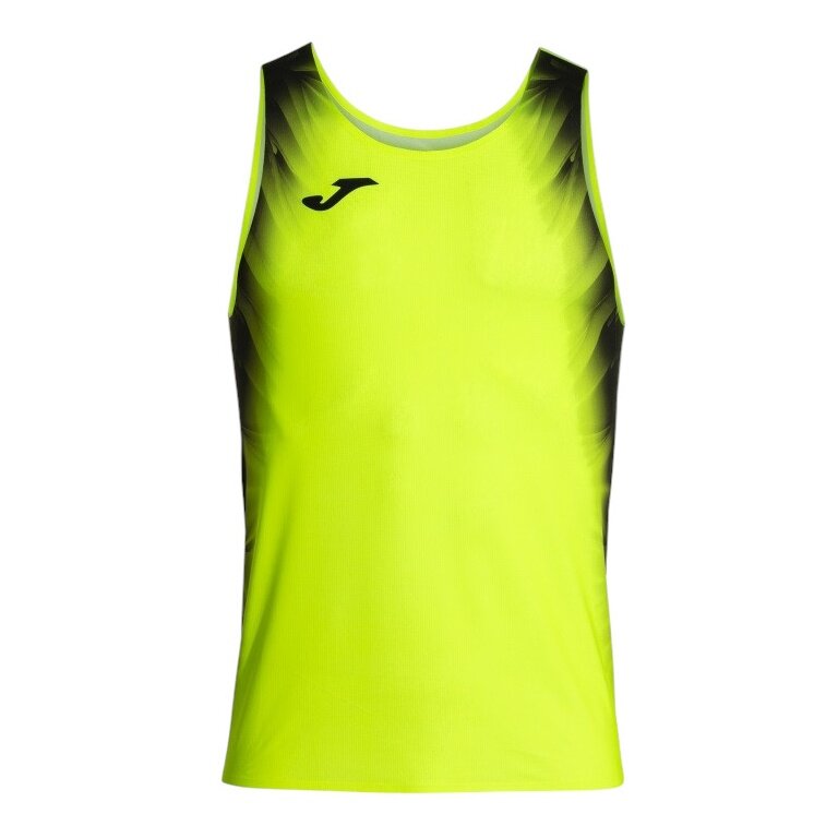 Joma Running Tank Top Elite XI (sleeveless) fluorescent yellow/black men's