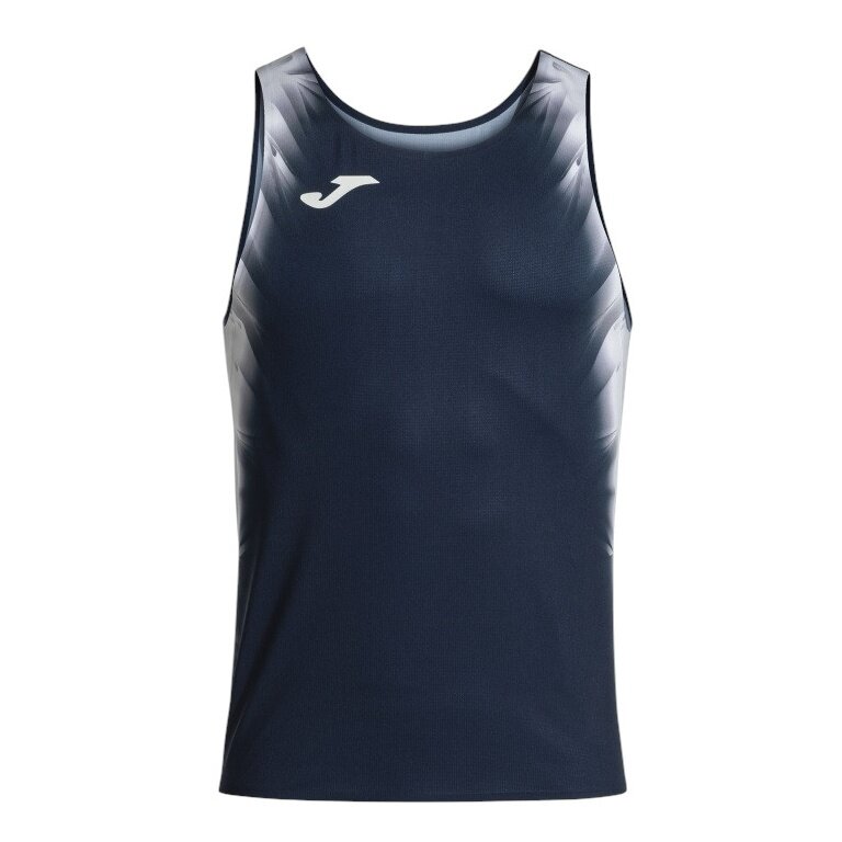 Joma Running Tank Top Elite XI (sleeveless) navy blue/white men's