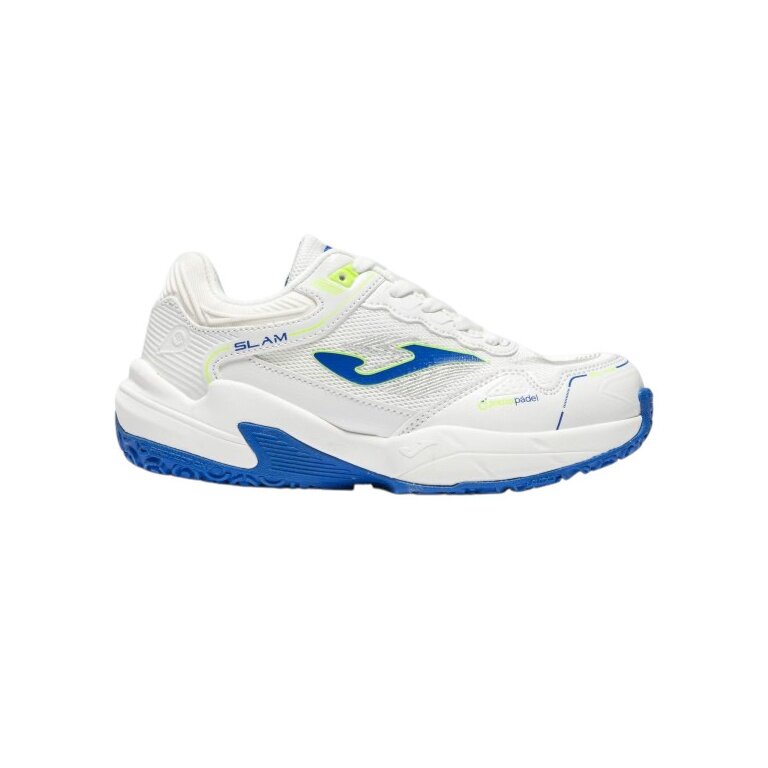 Joma Padel Shoes Slam JR 2602 white/blue children