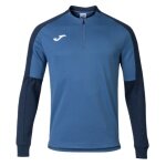 Joma Pullover Eco Championship Sweatshirt (Half-Zip, high wearing comfort) blue/navy blue men's