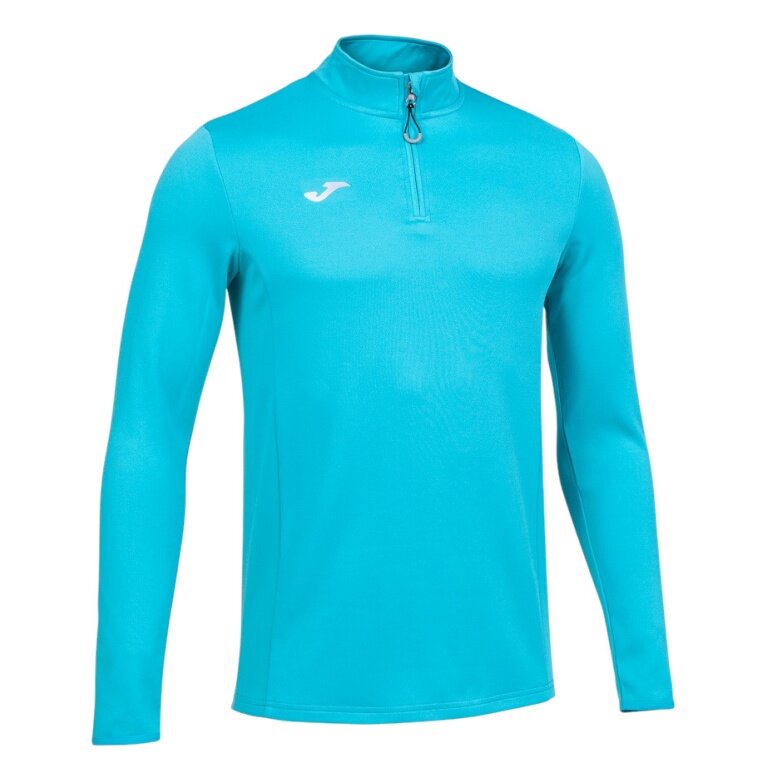 Joma Pullover Running Night Sweatshirt (Half-Zip) turquoise Men's