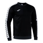 Joma Pullover Sweatshirt Heroic (100% Polyester, fleece fabric) black/white men's