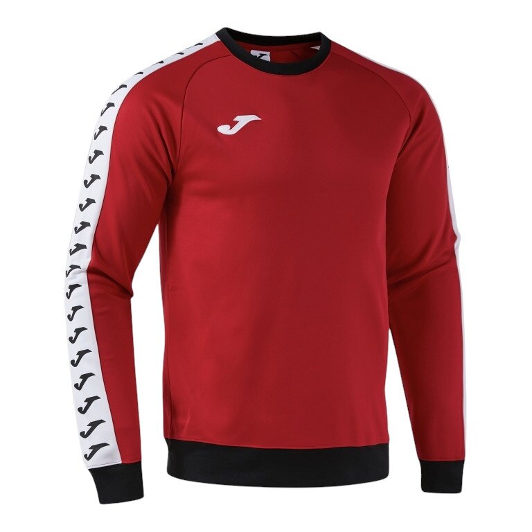 Joma Pullover Sweatshirt Heroic (100% Polyester, fleece fabric) red/black men's