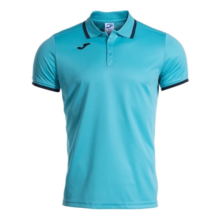 Joma Sport Polo Combi Premium (comfortable fit, breathable) turquoise blue men's