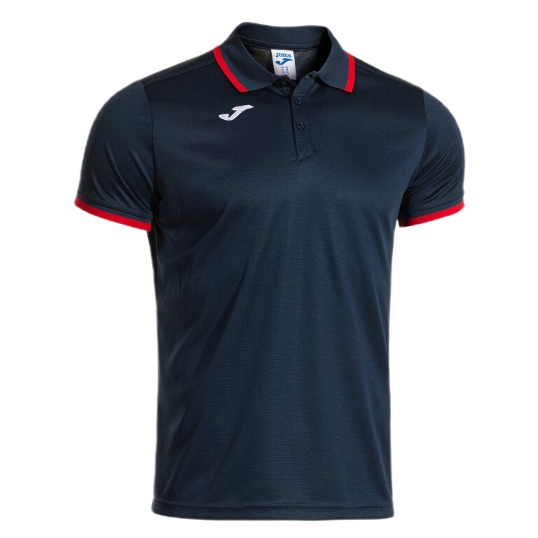 Joma Sport Polo Combi Premium (comfortable fit, breathable) navy/red men's