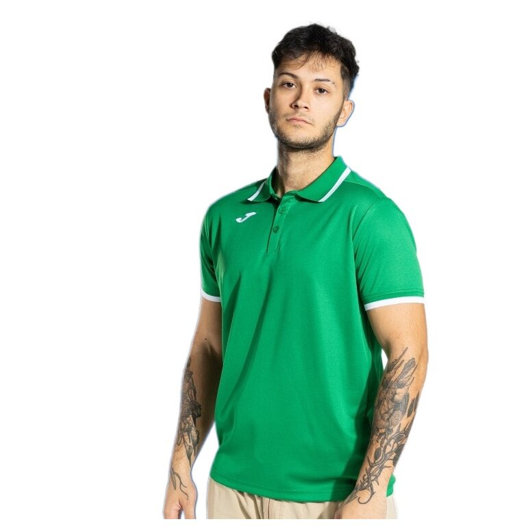 Joma Sport Polo Combi Premium (comfortable fit, breathable) green/white men's