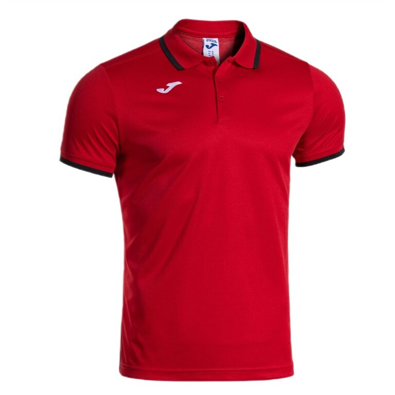 Joma Sport Polo Combi Premium (comfortable fit, breathable) red/black men's