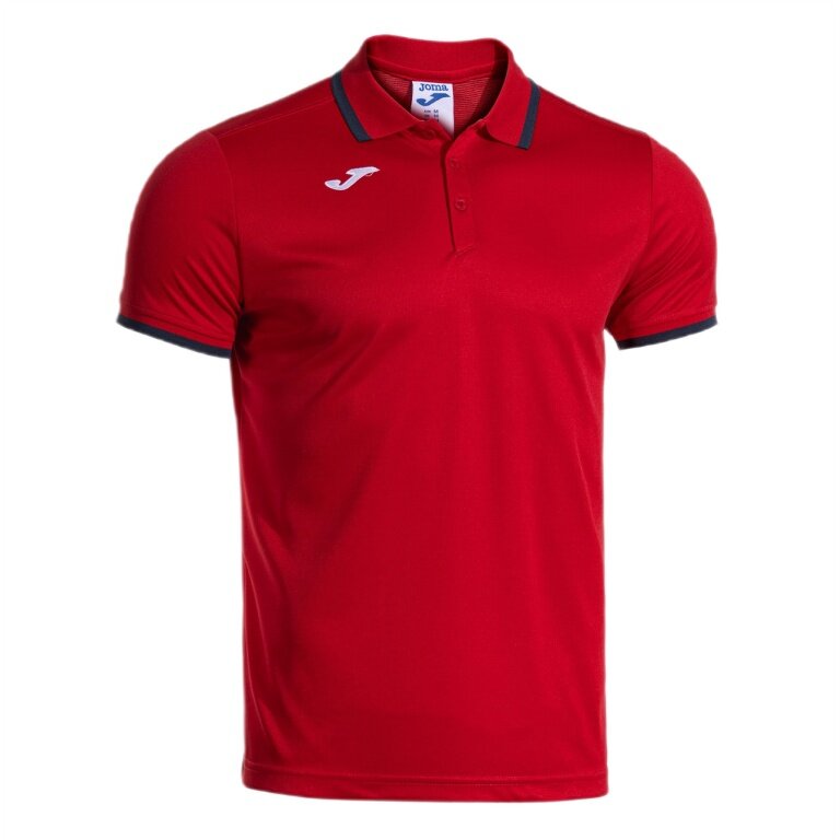 Joma Sport Polo Combi Premium (comfortable fit, breathable) red/navy men's