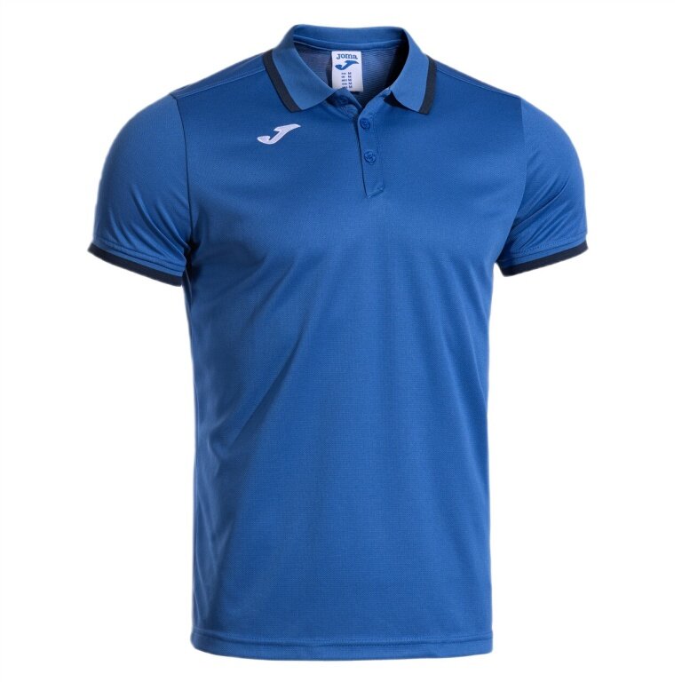 Joma Sport Polo Combi Premium (comfortable fit, breathable) royal blue/navy men's