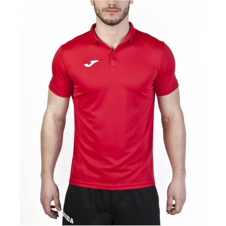 Joma Sport Polo Hobby (comfortable to wear) red Men