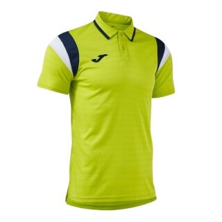 Joma Sport Polo Terra (light, breathable) lime green/dark blue men's