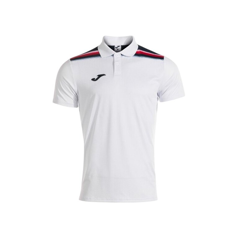 Joma Sport Polo Toledo II (elastic and lightweight material) white men's