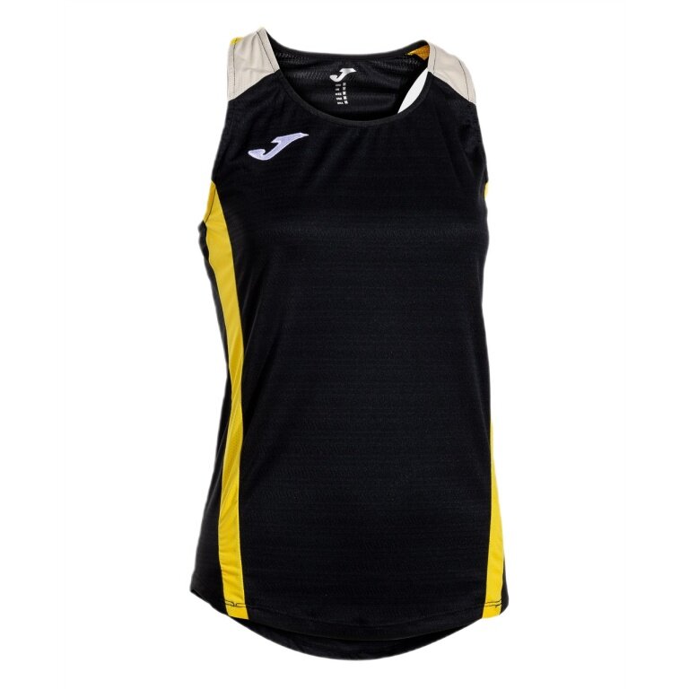 Joma Sport Tank Top Montreal (100% Polyester) black/yellow ladies
