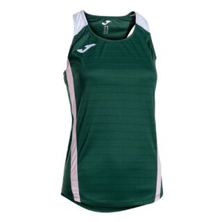 Joma Sport Tank Top Montreal (100% Polyester) dark green/pink ladies