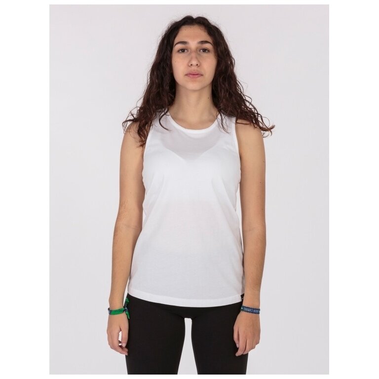 Joma Sport Tank Top Oasis (100% Cotton) white Ladies