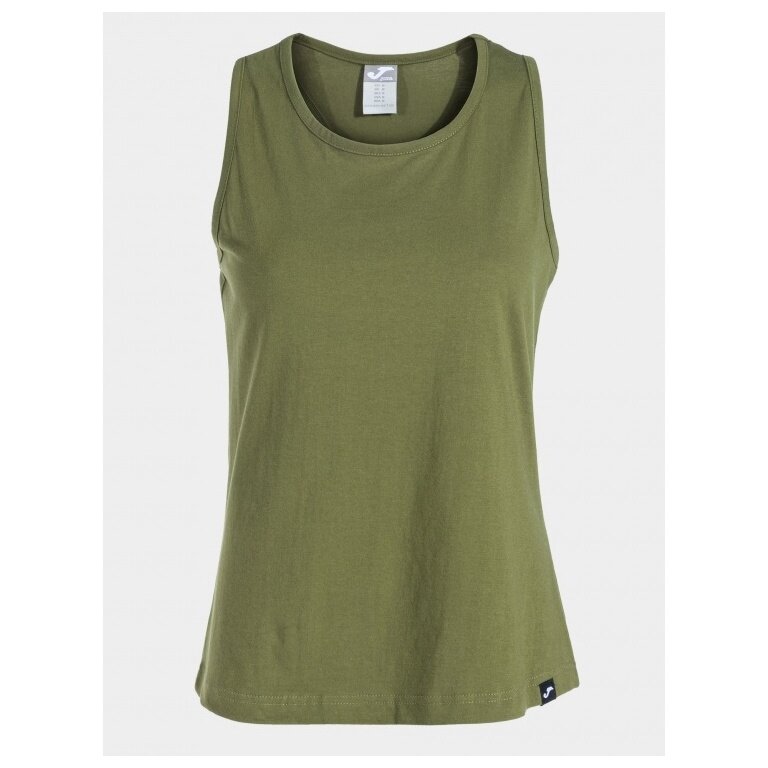 Joma Sport Tank Top Oasis (100% Cotton) olive green Ladies