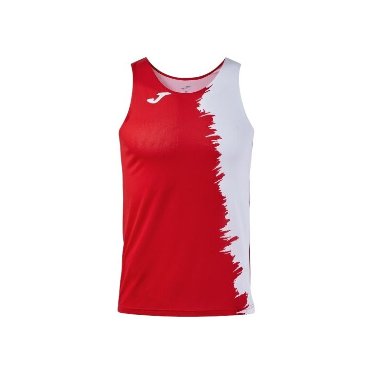 Joma Sport Tank Top Picacho City (light, elastic material) red/white men's