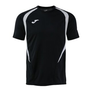 Joma Sport T-shirt Championship 20 (high wearing comfort, recycled polyester) black/grey men's