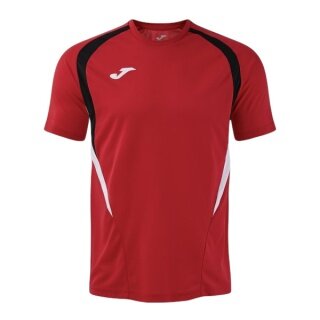 Joma Sport T-shirt Championship 20 (high wearing comfort, recycled polyester) red/black men's
